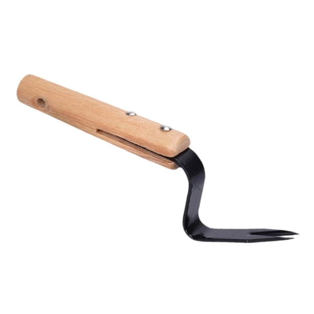 Herramienta De Jardín Para Plantar Bulbos - Acero Inoxidable, Mango De Madera, 28 Cm, Hacer Agujeros Precisos