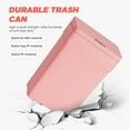 thumbnail image 5 of CL.HPAHKL 13 Gallon Motion Sensor Waste Bin, 50L High-Capacity Plastic Garbage Can with Lid, Touchless Automatic Trash Can for Home Office, Kitchen, Bedroom (3, Pink), 5 of 8