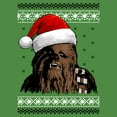 thumbnail image 2 of Men's Star Wars: A New Hope Santa Hat Chewbacca  Graphic T-Shirt, 2 of 3
