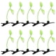 thumbnail image 1 of 10pcs chicas de mujer brotan clip de pelo cabello cabinura cabeza (verde), 1 of 4