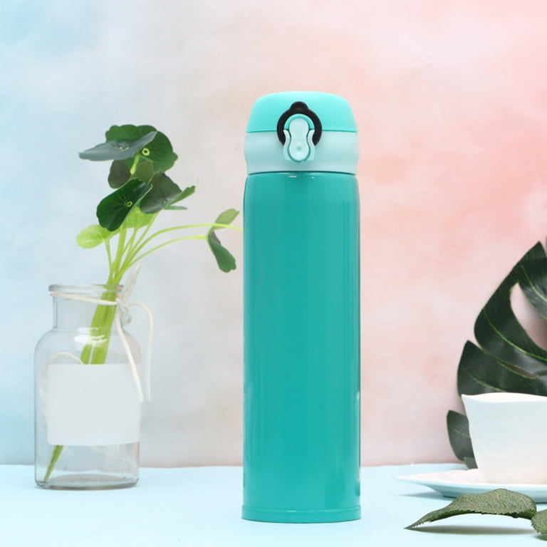 1pc Clear Water Bottle, Modern Glass Portable Water Bottle With