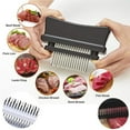 thumbnail image 2 of AMLESO Delicacy Kitchen 48 Meat Tenderizer Stainless Steel Beef Steak Mallet Cooking Black, 2 of 8