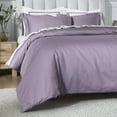 thumbnail image 6 of Superior 650 Thread Count Egyptian Cotton Duvet Cover Set, Wisteria, King/ Cal King, 6 of 8
