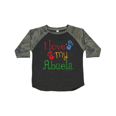 

Inktastic I Love My Abuela Gift Toddler Boy or Toddler Girl T-Shirt