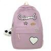 Mochila informal para niñas Mochila diaria de gran capacidad Mochila versátil para desplazamientos