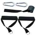 thumbnail image 2 of Manijas de ejercicio de gimnasio de 2 piezas para hacer ejercicio de bandas de resistencia antirrked empuñaduras para el de polea de fitness, 2 of 9