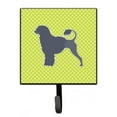 thumbnail image 1 of Portuguese Water Dog Checkerboard Green Leash or Key Holder, 1 of 1