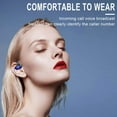 thumbnail image 4 of Bone Conduction Headphones, Wireless Bluetooth Open-Ear Sports Headphones with Mic, Type-C Quick Charging Long Battery Life, Upgrade Waterproof Earphones for Running, Cycling, Workout, Gift - Blue, 4 of 9