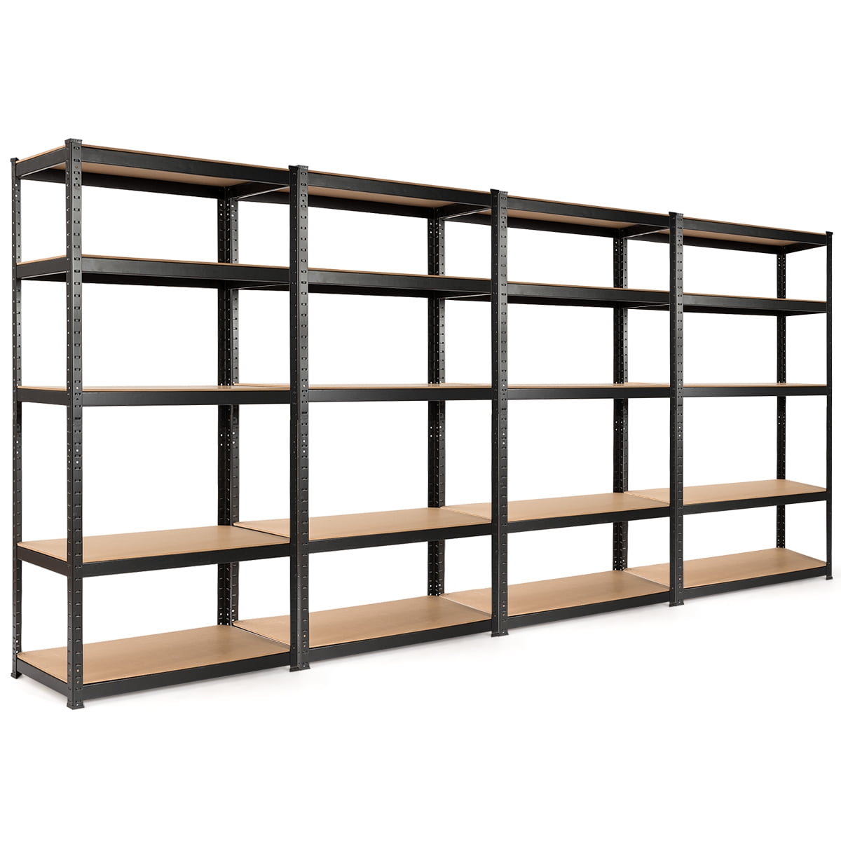 Heavy Duty Steel 71" 5 Level Garage Shelf Metal Storage Adjustable Shelves Unit 