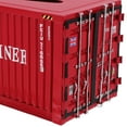 thumbnail image 3 of Supvox Modern Red Metal Tissue Case for Paper Storage Suitable for Office Home and Car, 3 of 8