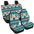 thumbnail image 5 of Jeiento Aztec Car Seat Covers Set of 4 Auto Front Seat Covers Matching Back Seat Cushion Covers Native American Navajo Tribal Auto Seat Covers Decor Car Accessory for Sedan RV Van, 5 of 7