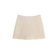 thumbnail image 4 of Women's V-Waist Slimming Mini Skirt - Stretchy Bodycon Casual Short Skirt for Clubbing Night Out or Daily Wear,Beige L, 4 of 4