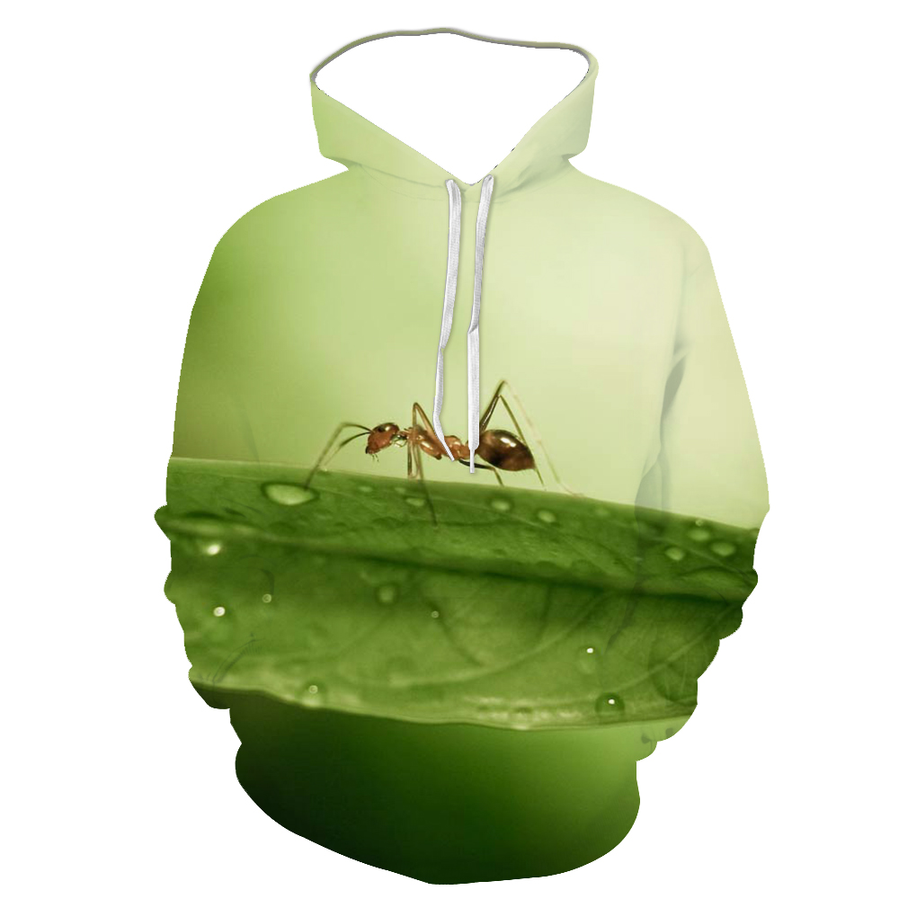 2024 3D Animal Ant Spring And Autumn New Men's Print Hoodie Fashion