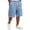 Blue,#031, variant on Men's Cargo Shorts Ripstop Fabric Side Pockets Loose Fit Classic Construction Work Casual Daily Wear Cargo Shorts,5XL