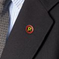 thumbnail image 3 of Batman Robin Logo Metal 0.75" Lapel Hat Pin Tie Tack Pinback, 3 of 6