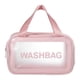 thumbnail image 1 of 1 Pc Bolsa de Maquillaje Grande Conveniente para Mujeres para Vacaciones, Camping y Viajes de Negocios, Rosa-M, 1 of 4