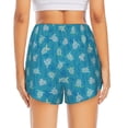 thumbnail image 2 of Lsque Sea Turtle Printed Women's Running Shorts with Liner Pockets,Elastic Quick Dry Workout Athletic Gym Yoga Shorts,Womens High Waist Shorts-XX-Large, 2 of 9