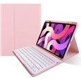 thumbnail image 2 of iPad mini6 Keyboard Case with Mouse Cute Round Keys Detachable Bluetooth Keyboard Slim Smart Cover with Pencil Holder, 2 of 5