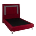 thumbnail image 3 of Box Base Cama Individual + Cabecera Bora Rojo Dicasa  Bora Red, 3 of 8