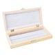 thumbnail image 2 of Pure Solid Wooden Microscope Slide Box, Metal Buckle Prepared Slide Box, For Student Laboratory Teacher School ANGGREK Biological Prepared Slide Case, 2 of 8