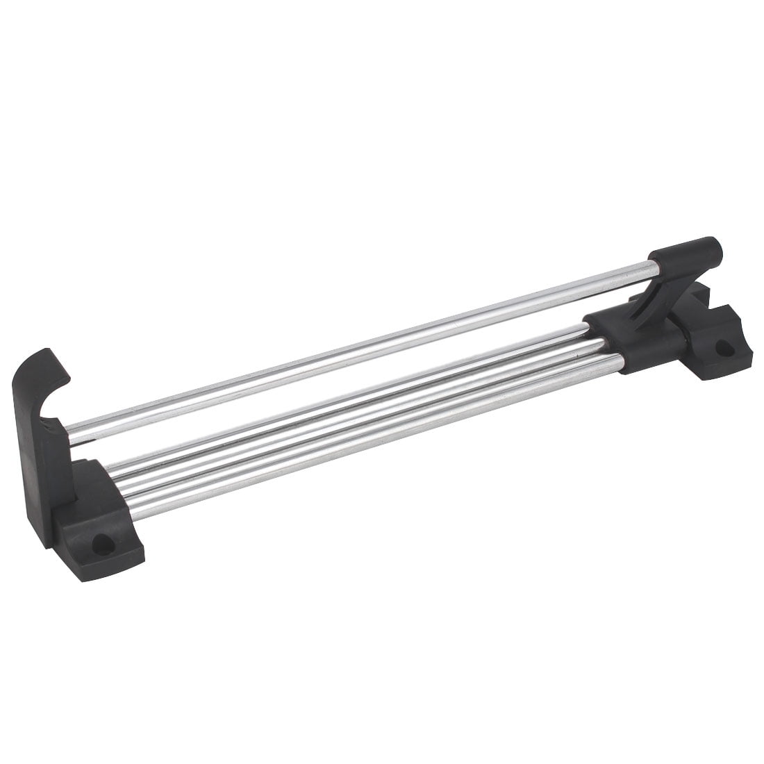 Unique Bargains Wardrobe Closet Clothes Hanger Metal Pull Out Rod Rail Silver Tone 300mm Length Walmart Com