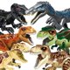 thumbnail image 5 of Jurassic Dinosaur Building Blocks Set: T-Rex, Raptor, Triceratops & Indominus Rex figurer, 5 of 5