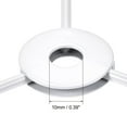 thumbnail image 3 of Unique Bargains Lampshade Holder Frame Lamp Shade Ring Baked Coating 1 Set 5.90inch, 3 of 5