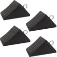 thumbnail image 2 of AFA Tooling - Heavy Duty Rubber Wheel Chocks w/Eyebolt Tie Off Handles - RV Wheel Chock for Front & Back Tires - Quick Grip Ribbed Design - Great for Your Camper, Trailer, RV, Truck, Car, ATV - 4 Pack, 2 of 4