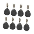 thumbnail image 2 of Elodie 8 Pcs Poids de Nappe Poids de Rideau pour Rideau de Douche Fête en Plein Air Noir 6 cm, 2 of 8