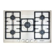 30" Stainless Steel Gas Cooktop - 5 Burners