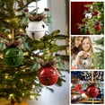 thumbnail image 4 of Stijggn 2pcs Christmas Bell Hanging Ornaments Christmas Ornaments Christmas Tree Hanging Ornament Metal Jingle Bells for Christmas Wreaths,Tree and Door Decor, 4 of 6