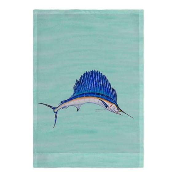 Betsy Drake FL006 12.5 x 18 in. Sailfish Small Flag