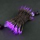 thumbnail image 3 of Luces navideñas navideñas LED moradas de 33 pies, 100 unidades, 3 of 6