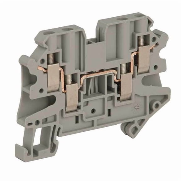 Schneider Electric Terminal Block,30 A,26 AWG,10 AWG NSYTRV44