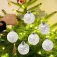 thumbnail image 5 of Christmas Ball Ornaments 6 Pcs - 3 inch Large Shatterproof Christmas Balls, Translucent Painting Decorations Indoor, Novel Holiday Party Hanging Ornaments for Xmas Tree, Wreath, Vines, Multicolor, 5 of 8
