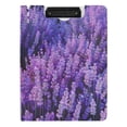 thumbnail image 2 of ALAZA Lavender Flowers Floral A4 Foldable Clipboard 360 Degree Folder Binder, 2 of 9
