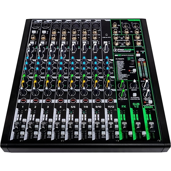 Mixer Audio Mackie 1202VLZ4 - 12 Canali Analogico Con Preamp Onyx