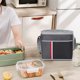thumbnail image 5 of Bolsa térmica para picnic de 18 l con tela impermeable y forro de aluminio para salidas familiares y viajes a la playa. Aestivo | Gris | AESTIVO, 5 of 6