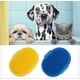 thumbnail image 3 of Cepillo de baño para perros y gatos, cepillo de limpieza con cepillo de masaje para cachorros, 2 piezas de goma de silicona, 3 of 5
