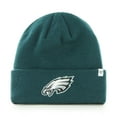 thumbnail image 1 of Philadelphia Eagles NFL Raised Cuffed Knit Beanie, 1 of 1