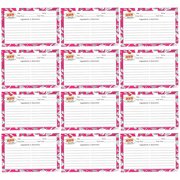 Sample Diet Card Example Diet Card