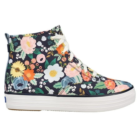 Keds Womens The Platform X Rifle Paper Co Mid Lace Up Athletic Sneakers Ca