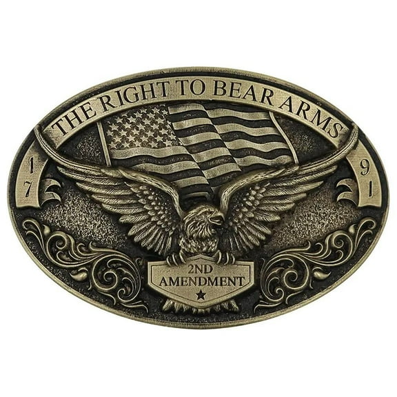 Montana Silversmiths® Soaring Eagle Arms Attitude Belt Buckle A877