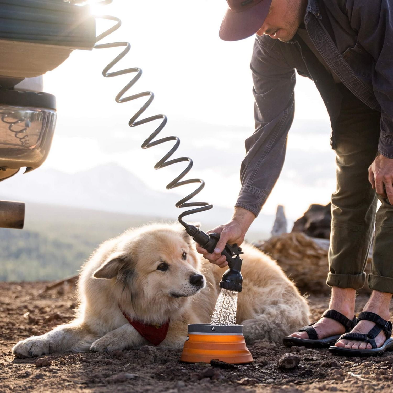 Klymit Waterport 4.0 Gallon Pressurized Water Tank