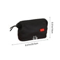 thumbnail image 3 of Ohmyroo Large Capacity Stationery Bag Multi Layer Pencil Case Organizer For Office Home Storage Multicolor 8 Inch, 3 of 6