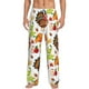 thumbnail image 1 of Fotbe Pantalones de Pijama para Hombre, Pantalones de Dormir, Pantalones de Casa con Cintura Ajustable y Bolsillos-Small, 1 of 6