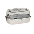 thumbnail image 2 of Runquan Habitat Exercice Maison de Jeu Ventilation Cage pour Hamster Hérisson Lapin Rats Gris Modèle de Base, 2 of 8