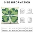 thumbnail image 5 of FUMJ  St Patricks Day Pillow Covers St Patricks Day Decorations for Home Shamrock Lucky St Patricks Day Decorative Throw Pillows Farmhouse St Patricks Day Decor, 5 of 5