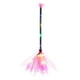 thumbnail image 2 of Escoba de bruja de Halloween Yuanzi - Accesorio de disfraz plegable de 65 cm con asa de cinta para cosplay, fiestas y decoraciones - Incluye 1 escoba, 2 of 7