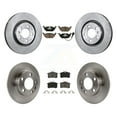 thumbnail image 1 of CMX Front Rear Disc Brake Rotors and Ceramic Pads Kit for Car 2007-2010 Volkswagen Beetle with 280mm Diameter Rotor K8C-100774, 1 of 11